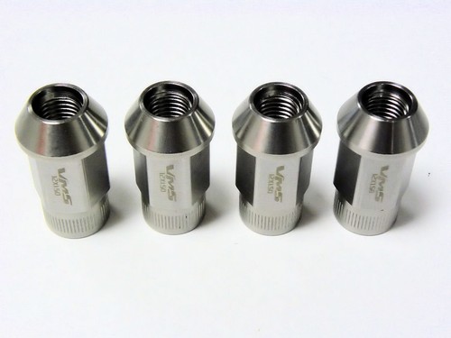 Muteki SR48 Open End Lugs (12x1.25, Set/20, Chrome Yellow