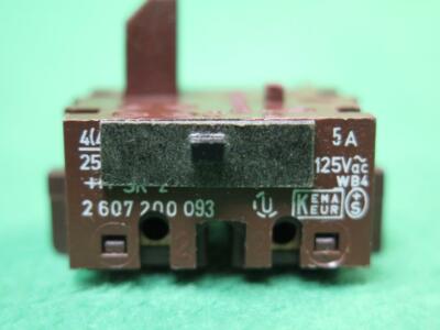 BOSCH TOOL 2607200093 ON/OFF SWITCH 2607200076 1210 1215 1582 B4300 1584AVS GGS2
