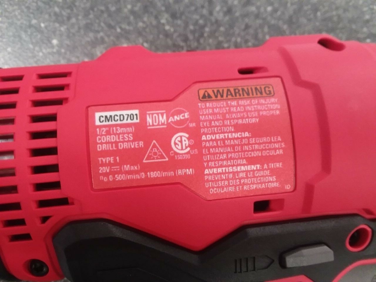CRAFTSMAN 20-Volt Max 1/2-in Lithium Ion Cordless Drill WITH 2 BATTERIES