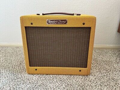 Fender '57 Custom Champ 5W Amplifier - Lacquered Tweed - USA Handwired