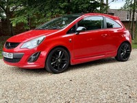2013 Vauxhall Corsa 1.2 Corsa Limited Edition 3dr Hatchback Petrol Manual