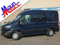 2023 Ford Transit T350 EcoBlue 130PS 'Trend' Double Cab-In Van 6 Seat CREW VAN