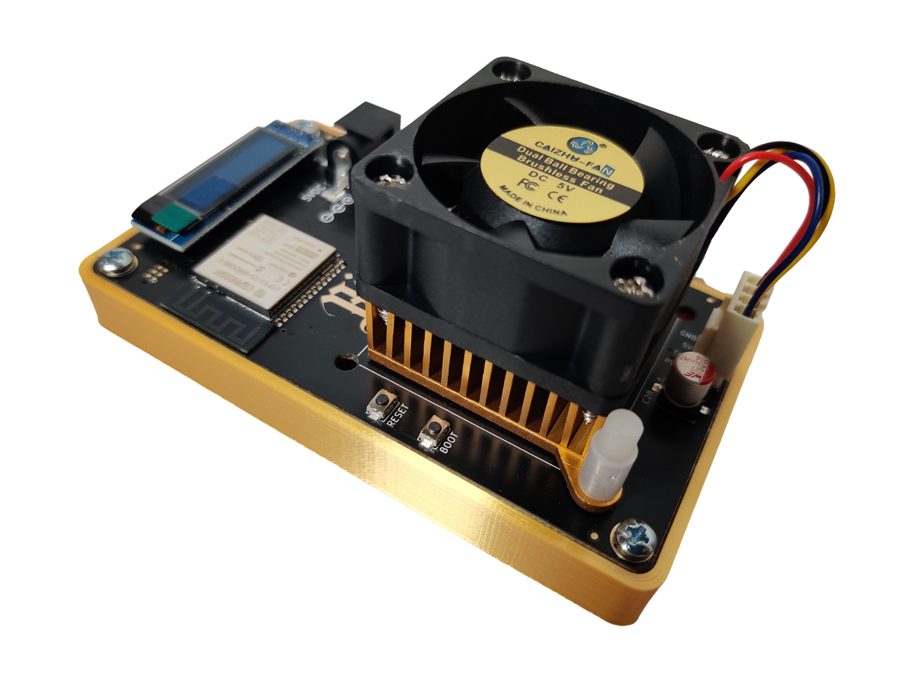 Bitaxe 401 Supra BTC Miner ビットコイン マイニング Bitcoin Merch® Bitaxe 401 Supra + Power Supply Miner 600GH/s