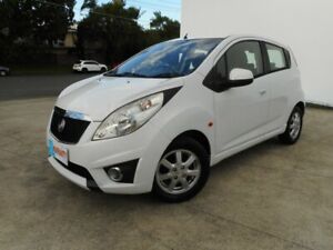 2011 Holden Barina Spark MJ CD White 5 Speed Manual Hatchback Southport Gold Coast City Preview