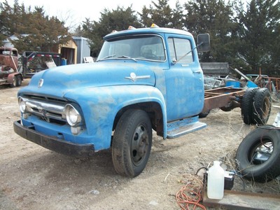 56 Ford Truck 1 1 2 Ton Custom Cab And Chassic F 600 50 51 52 53 54 55 57 58 Used For Sale In Albert Kansas Usedracingcar Com