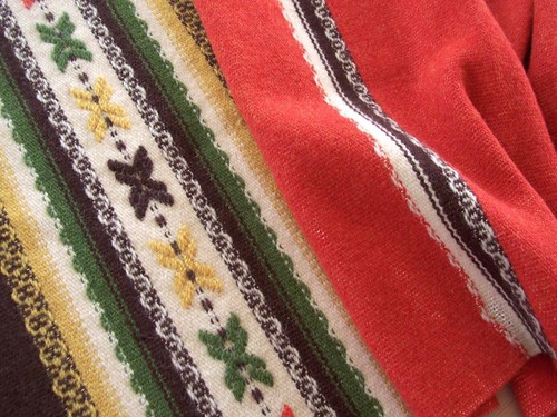 PRE OWNED EXCELLENT WOVEN NORWEGIAN RUNNER FROM NORWAY Scandinavia natural color