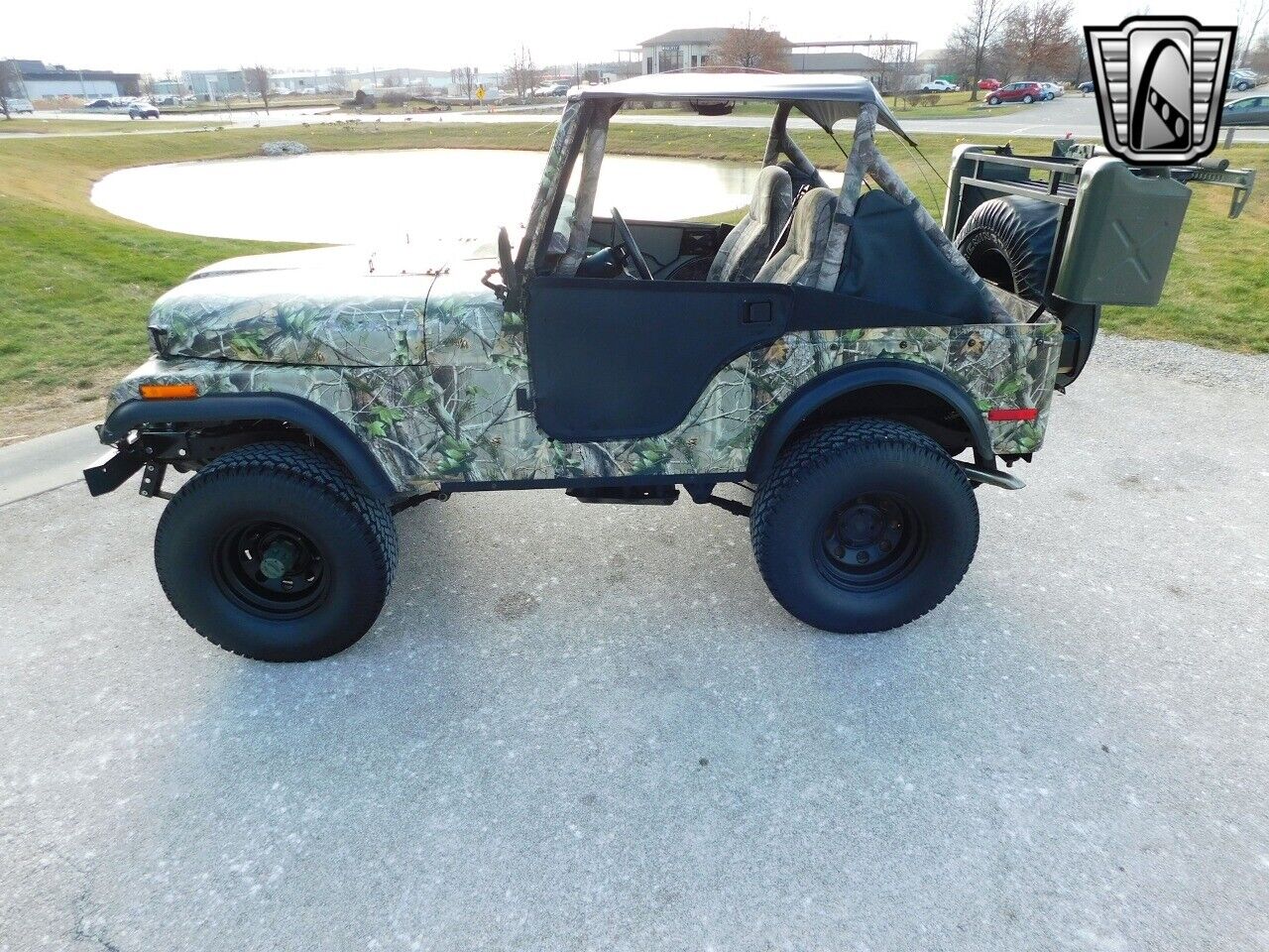Camo 1978 Jeep CJ5  304 cubic inch V8 T18 4-speed Manual Available Now!