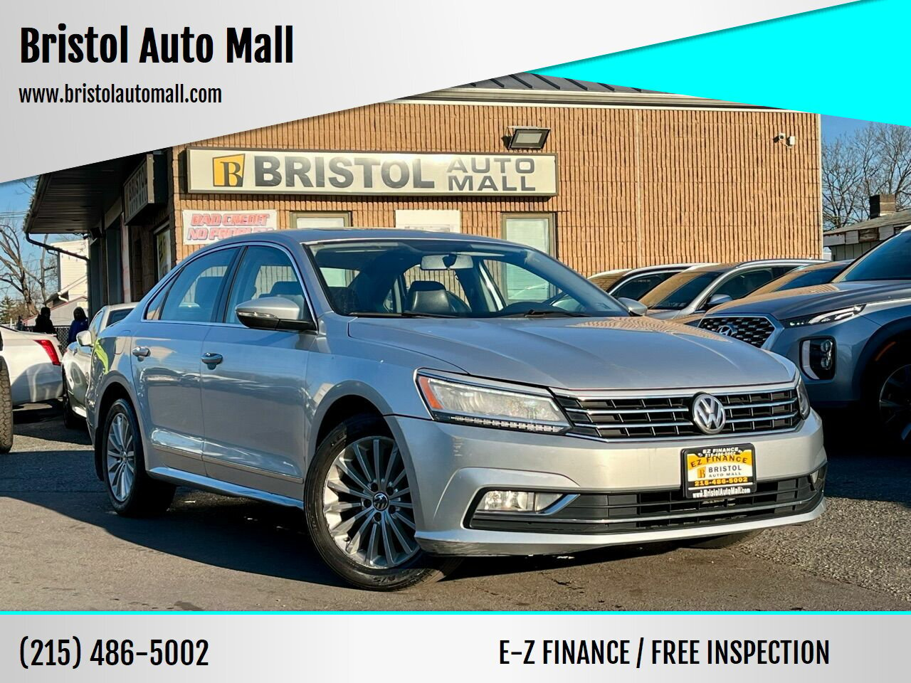 2016 Volkswagen Passat 1.8T SE 4dr Sedan PZEV 113306 Miles FINANCING AVAILABLE!!