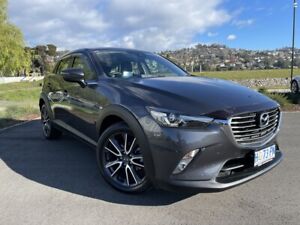 2017 Mazda CX-3 DK2W7A sTouring SKYACTIV-Drive Grey 6 Speed Sports Automatic Wagon Invermay Launceston Area Preview