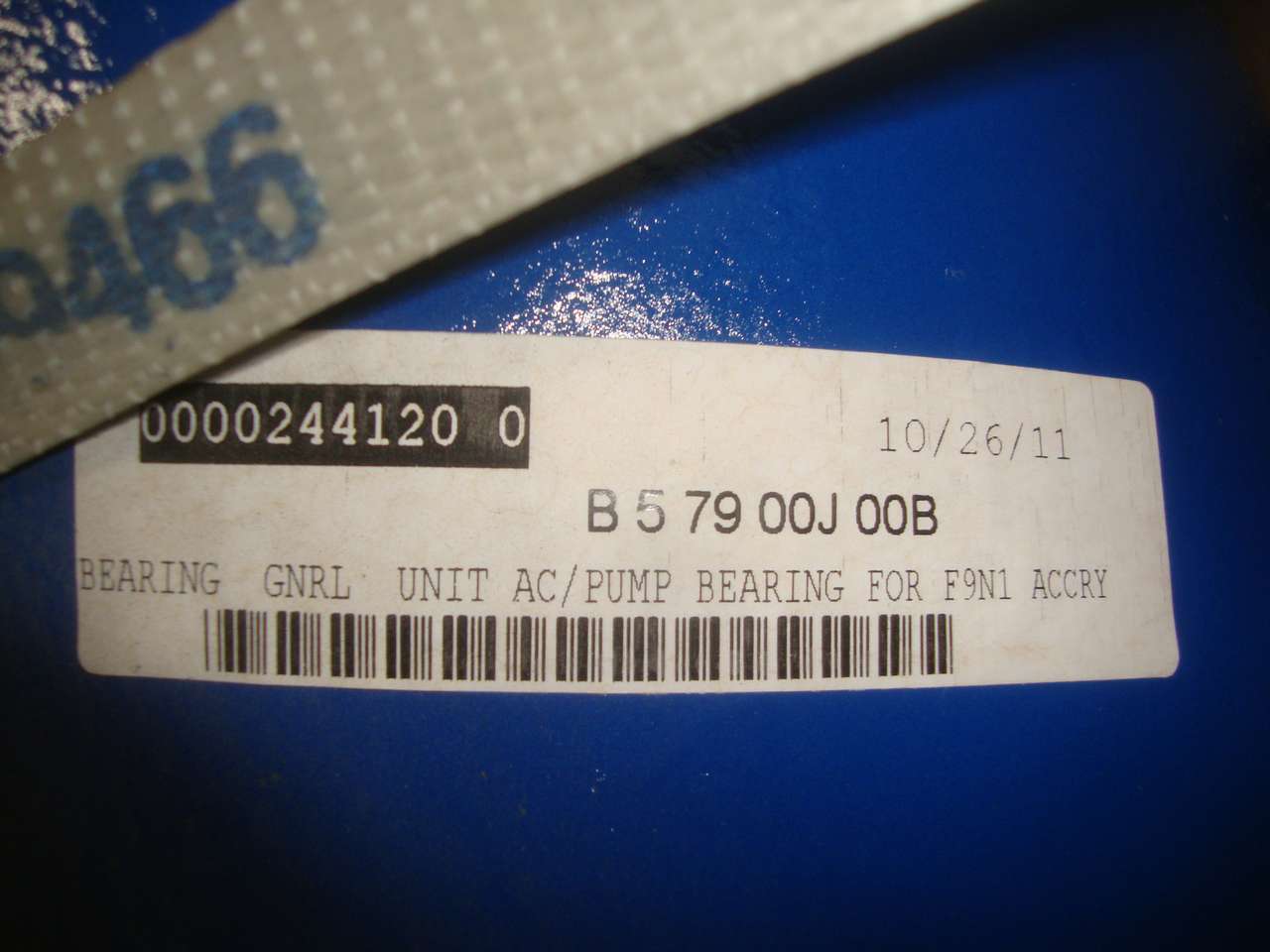 AC Pump Bearing Shaft For F9N1 Pump