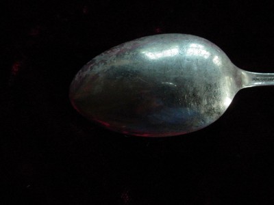 International sterling Queen's Lace pattern  teaspoon