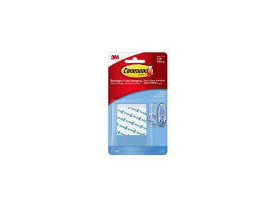 Command 17021CLR-ES Clear Medium Refill Strips