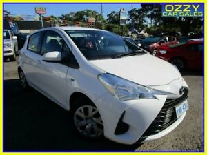 2019 Toyota Yaris NCP130R MY18 Ascent Glacier White 4 Speed Automatic Hatchback Penrith Penrith Area Preview