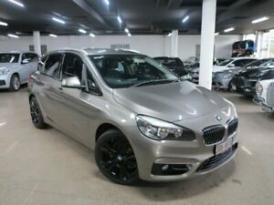 2014 BMW 2 Series F45 218i Active Tourer Steptronic Sport Line Platiniumsilver 6 Speed Automatic