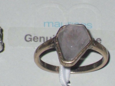 New Lot 6 PC Maurices Necklace Ring Moon Star Rhinestone X Size 7 Arrowhead Torq