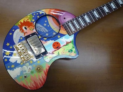 ギター FERNANDES Zo-3 Art Rock Sunshine Love Fernandes Zo-3 Art Rock Sunshine Love Electric Guitar Safe