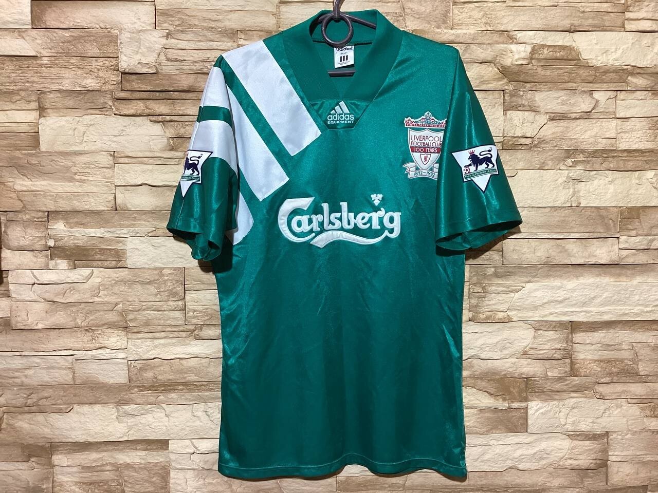 ウェア Liverpool 93/94 Away Uniform LIVERPOOL 1992 1993 Away Football Shirt Soccer Jersey Adidas