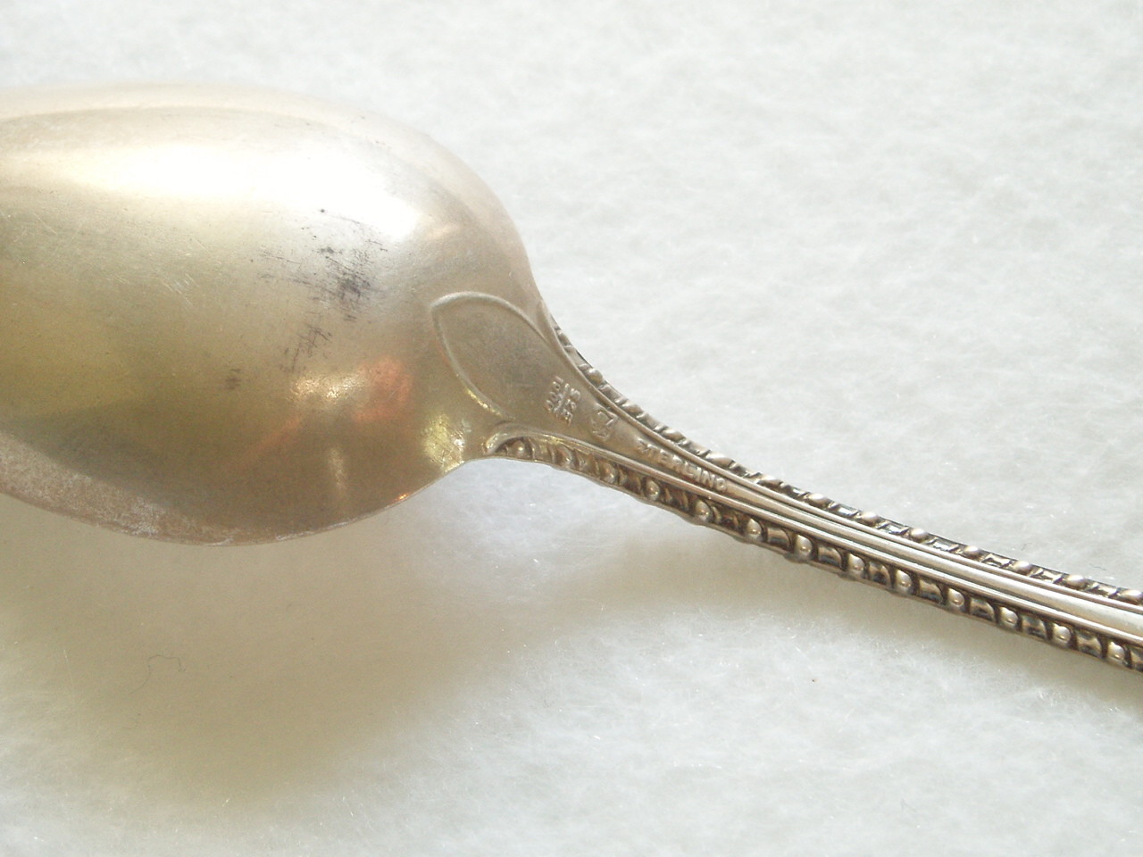 Antique Sterling Silver South Dakota Souvenir Spoon Towle 19.7 grams