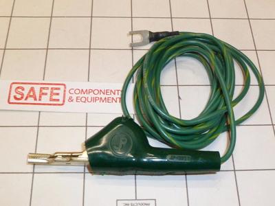 Mueller JP-8078 Popper Test Tool 6ft Ground Cable Ni-Ag Clip Clamp JP-25182 C54