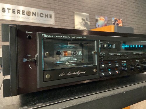 chikamichiです。 Nakamichi ZX-5 Discrete Head Cassette Deck Recorder *For