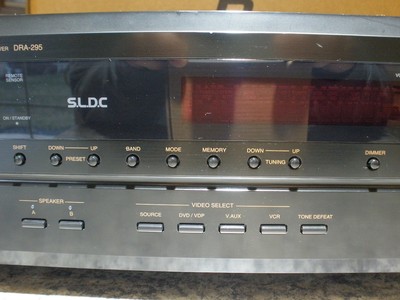 DENON DRA-295 PRECISION AUDIO COMPONENT/STEREO RECEIVE WORKING ORDER NO REMOTE