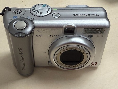 Canon PowerShot A85 Digital Camera 4x Optical Zoom Compact 5MP 2.5in LCD