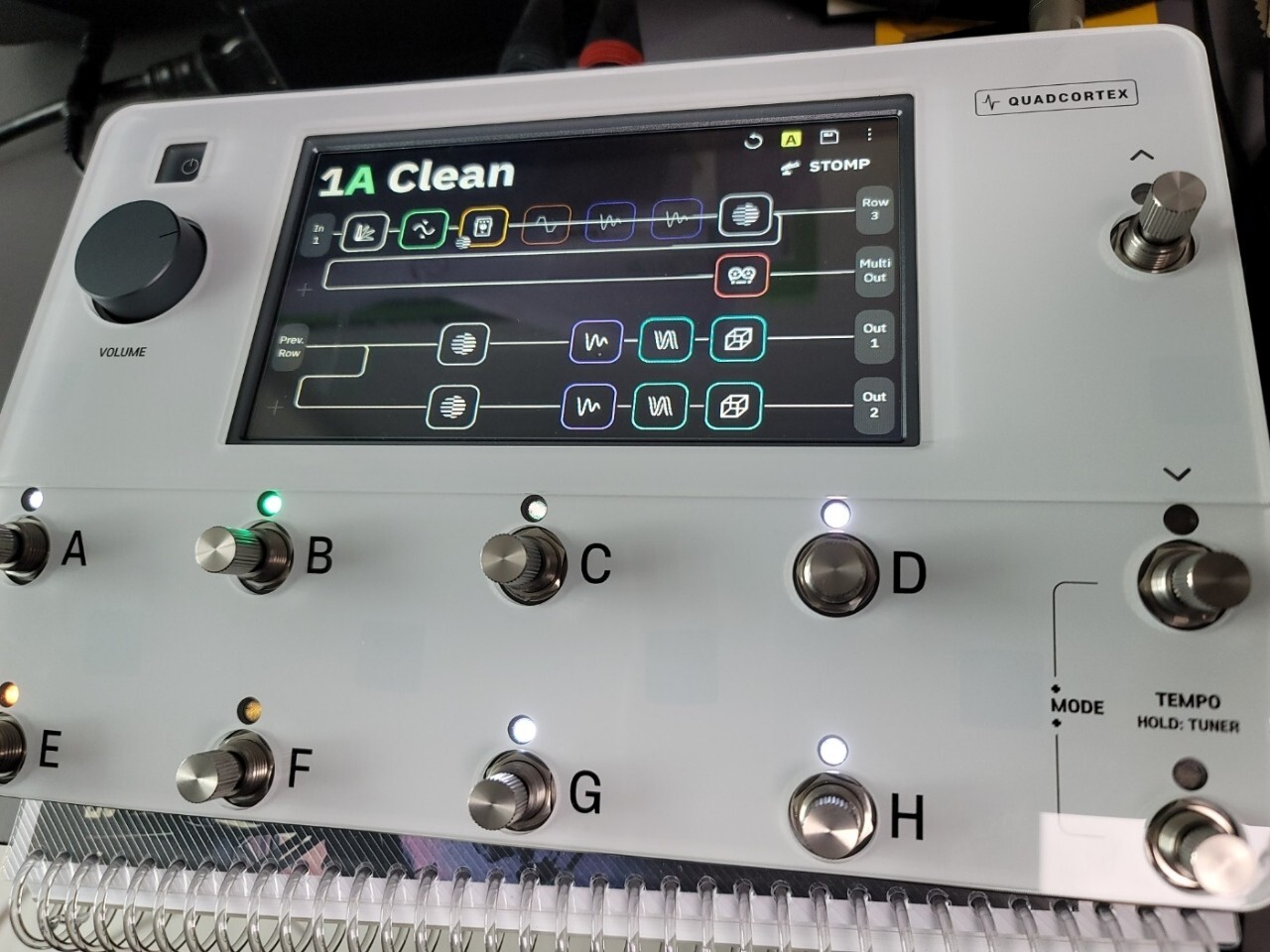 Neural DSP Quad cortex 美品 Neural DSP Quad Cortex Quad-Core Digital Effects Modeler