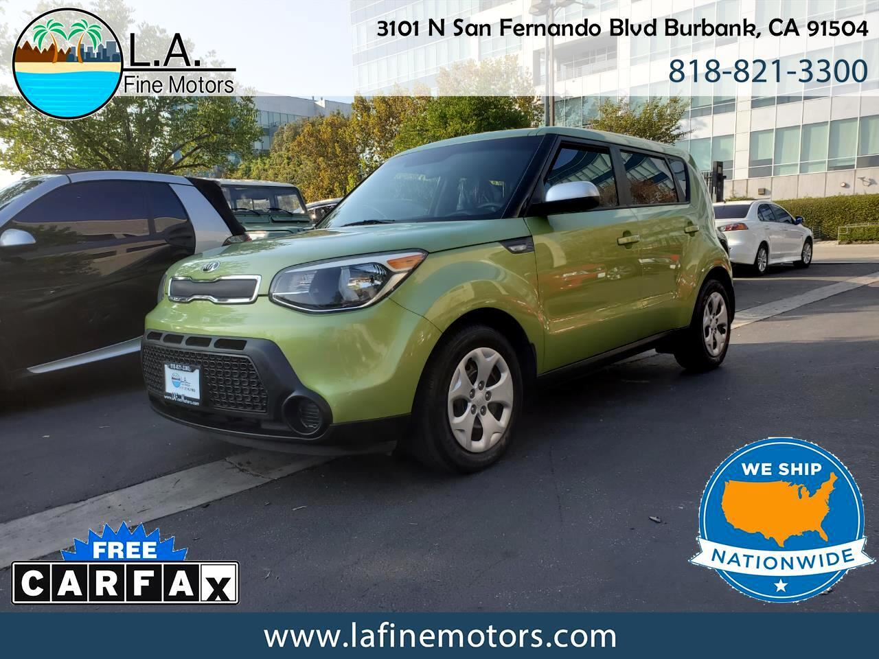 2014 Kia Soul  136842 Miles Green Wagon 1.6L L4 DOHC 16V Manual