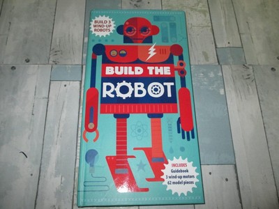 Kids Craft Project *BUILD YOUR OWN ROBOT* 3 Papercraft Toys Kit (ages 6+)