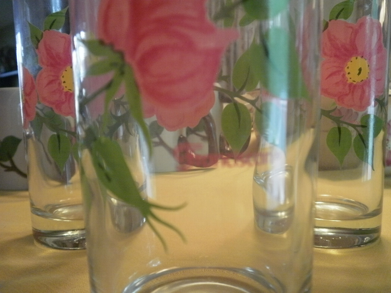 Franciscan Desert Rose Tumblers (4)