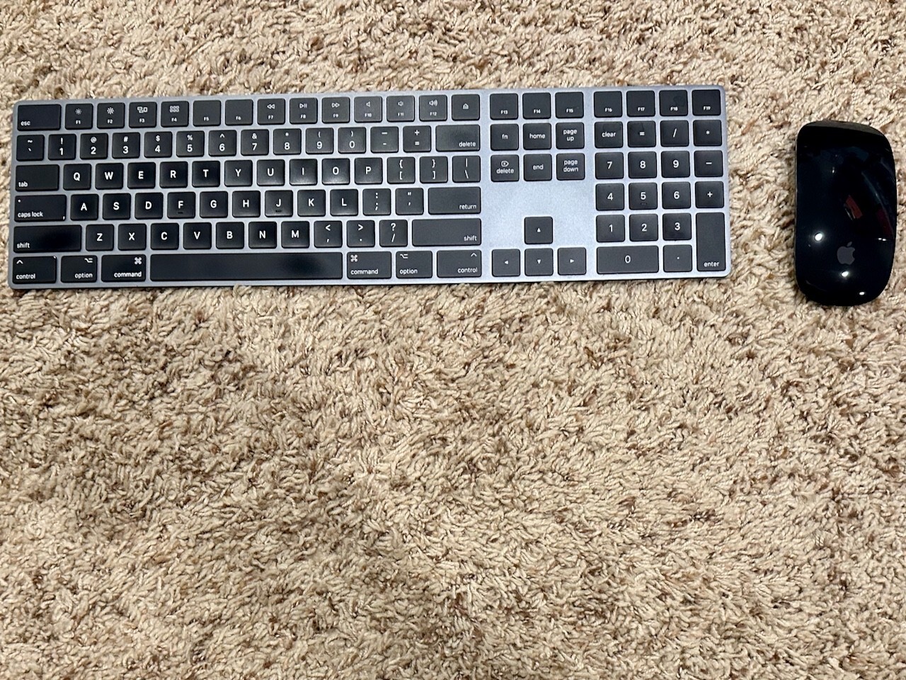 Apple - 【完動品】Apple magic  keyboard space gray Amazon.com: Apple Magic Keyboard 1st gen Gray 109 Keys