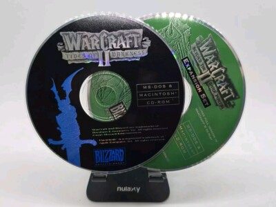 WarCraft II & Expansion Set Discs Only - RTS Real Time Strategy PC Macintosh Mac