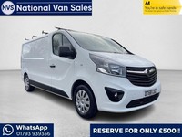 2018 Vauxhall Vivaro 1.6 CDTi 2900 Sportive Panel Van 5dr Diesel Manual L2 H1 Eu