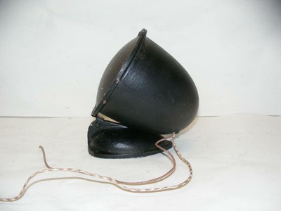 Vtg Jensen Bullet Metal Cast Iron Speaker Working