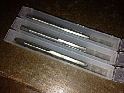 8-40 NS 3 PIECE 4 FLUTE HI-CARBON TAP SET NORSEMAN VIKING
