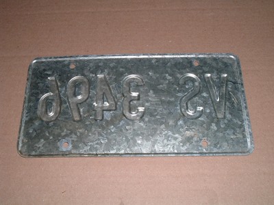 1976 Colorado License Plate Tag VS-3496 Centennial