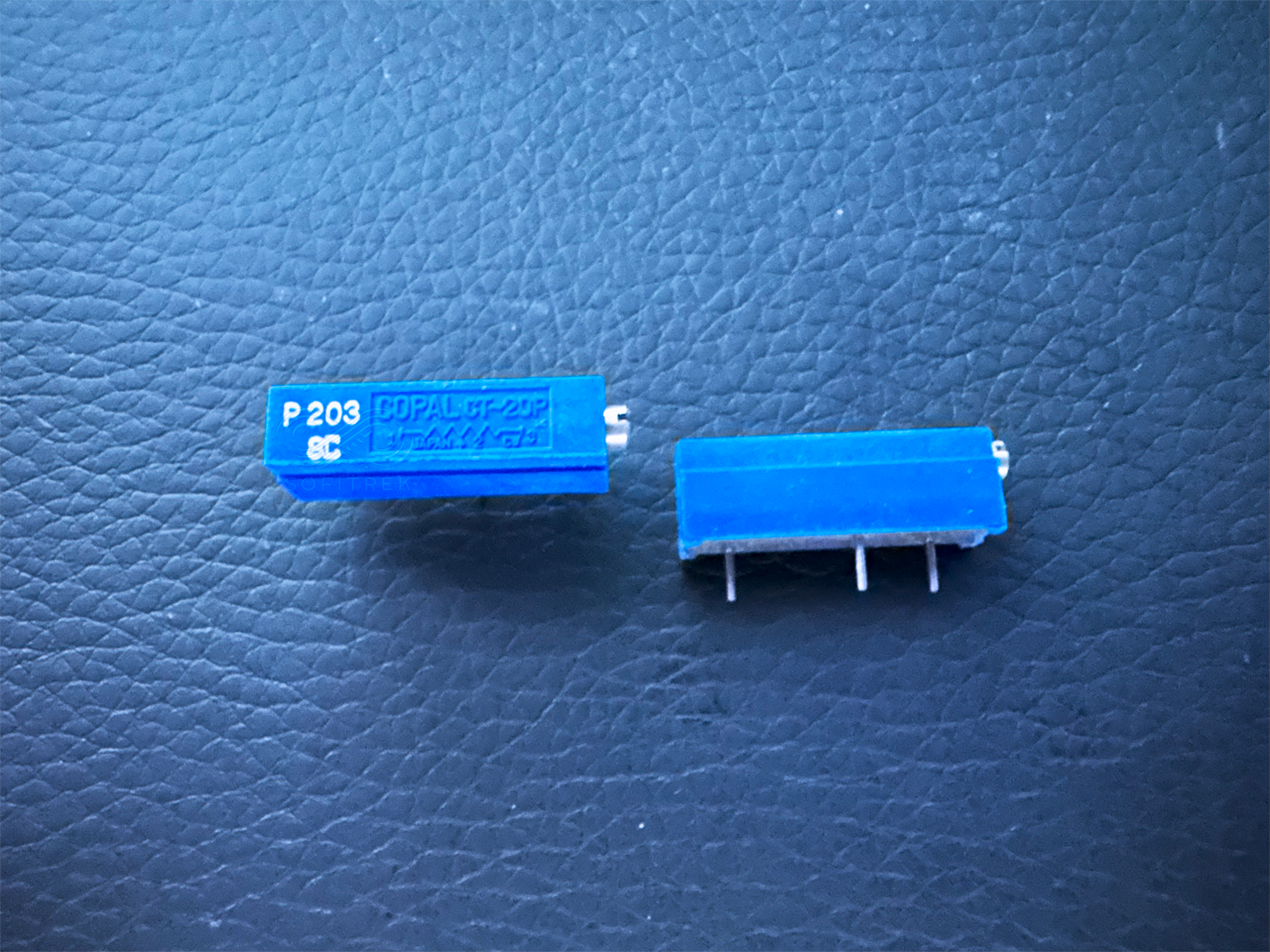 5Pcs CT-20EP203 Nidec Copal 20KOhm Cermet Trimmer Side Adjust CT20 Trimpot