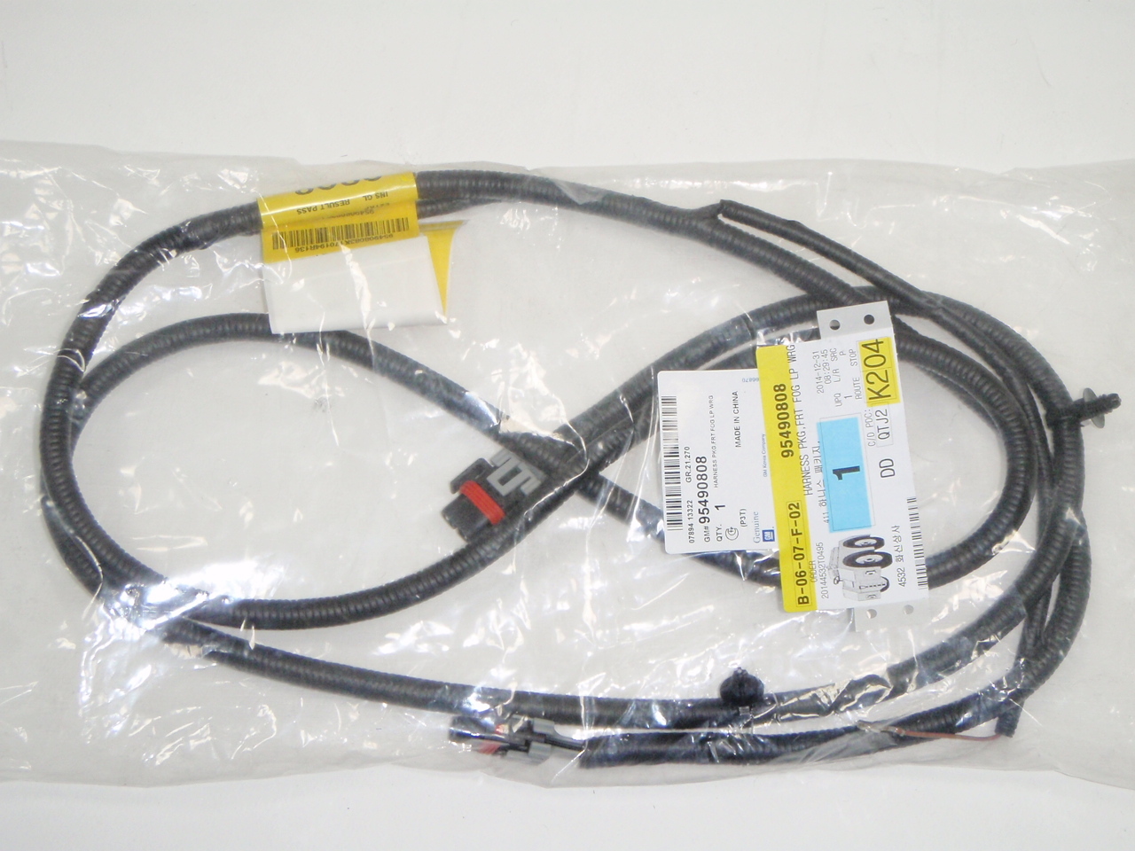 Genuine OEM Fog lamp wiring Harness Connector For 2013 2014 2015+ Chevy
