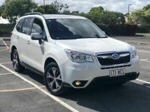 2015 Subaru Forester S4 MY15 2.5i-L CVT AWD Special Edition White 6 Speed Constant Variable Wagon