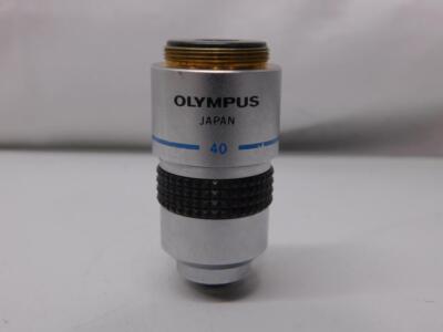 Olympus D Plan 40X/0.65 Microscope Objective BH2 BH CH BHS BH-2 BHTU 160mm (13)