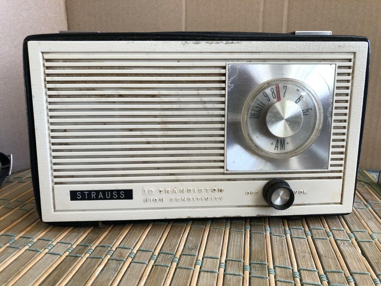 Vintage Strauss Model OP-10 -10 Transistor High Sensitivity Vintage Strauss Model OP-10 -10 Transistor High Sensitivity