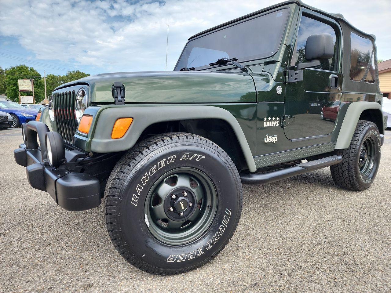 2005 JEEP WRANGLER, MOSS GREEN METALLIC with 44479 Miles available now!