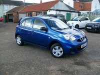 2015 Nissan Micra 1.2 Visia 5dr HATCHBACK Petrol Manual