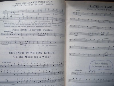 1975 Mel Bay Electric Bass Position Studies by Filiberto, Roger