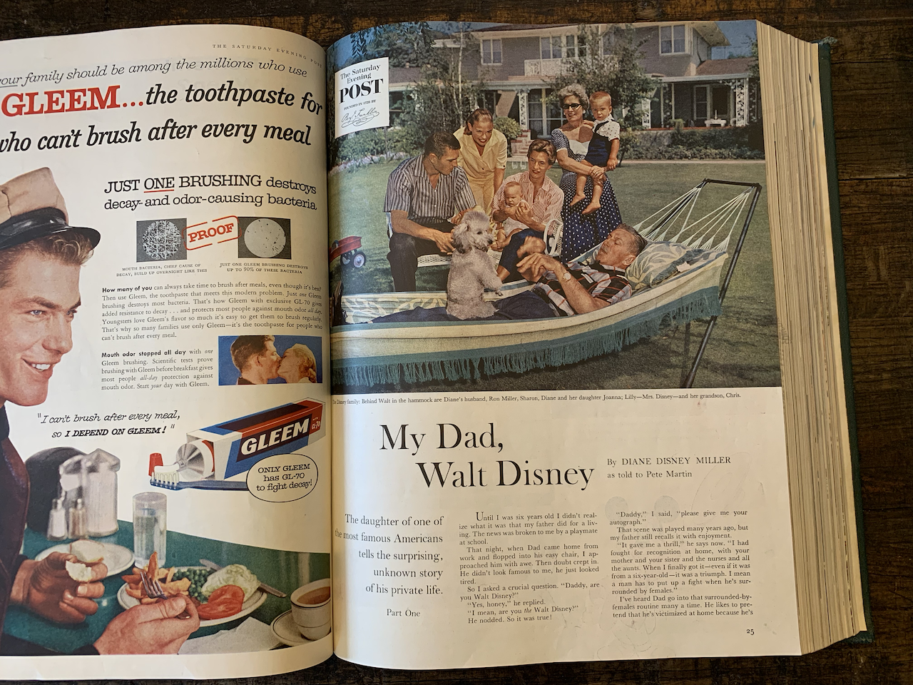 Walt Disney's Carolwood Pacific Railroad Lilly Belle Train Saturday Evening Post