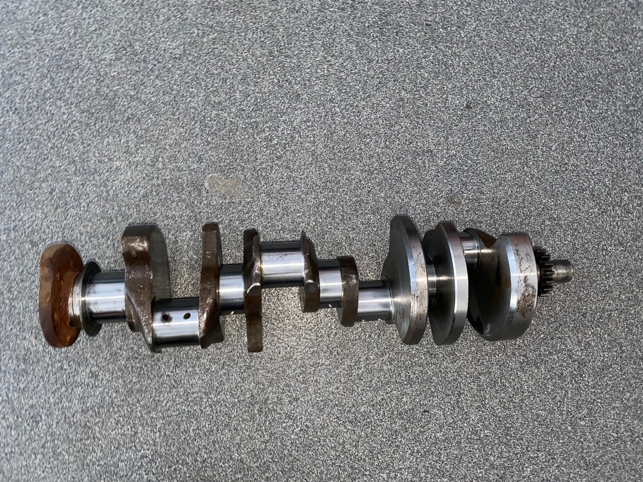 Factory Chevy 409 W Forged Crankshaft 10/10 3788072 | eBay