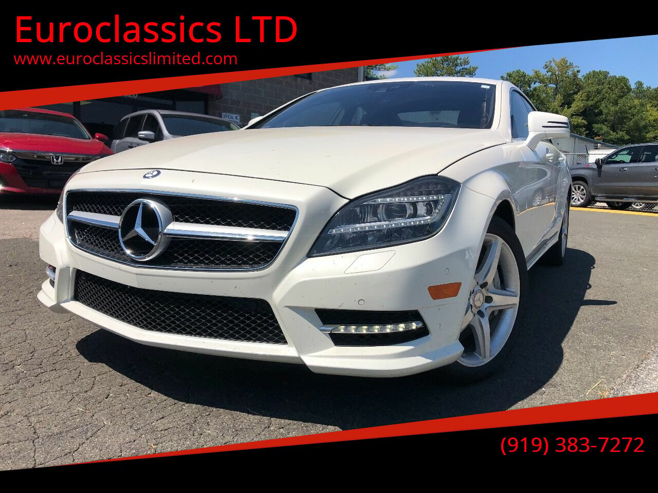 2013 Mercedes-Benz CLS CLS 550 4MATIC AWD 4dr Sedan 48769 Miles White Sedan 4.7L