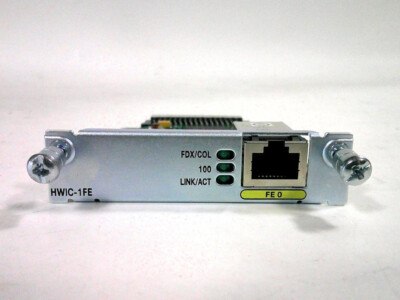 Cisco HWIC-1FE 1x 10/100 Routed High-Speed WAN Interface card for Cisco Routers