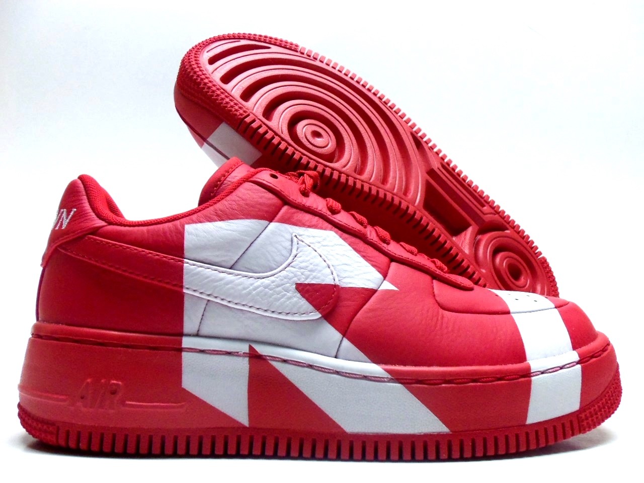 NIKE AF1 AIR FORCE 1 UPSTEP LX UPTOWN RED/WHITE SIZE WOMEN'S NIKE AF1 AIR FORCE 1 UPSTEP LX UPTOWN RED/WHITE SIZE WOMEN'S