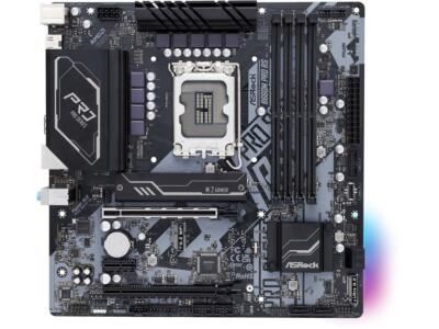 ASRock B660M PRO RS LGA 1700 Intel SATA 6Gb/s DDR4 Micro ATX